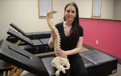 Chiropractic treatment for low back pain.
